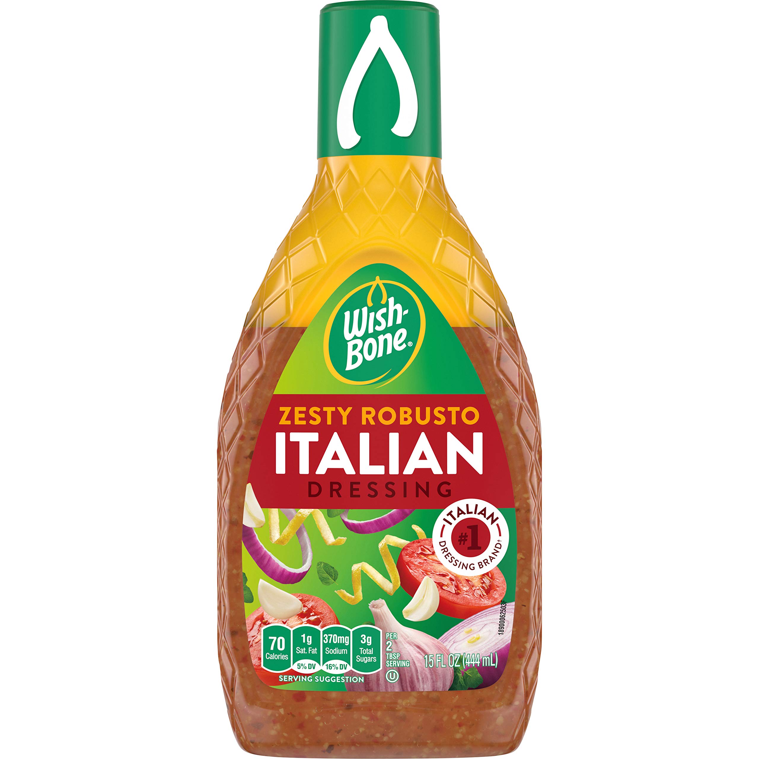 Amazon.com : Wish-Bone Zesty Robusto Italian Salad Dressing, 15 FL